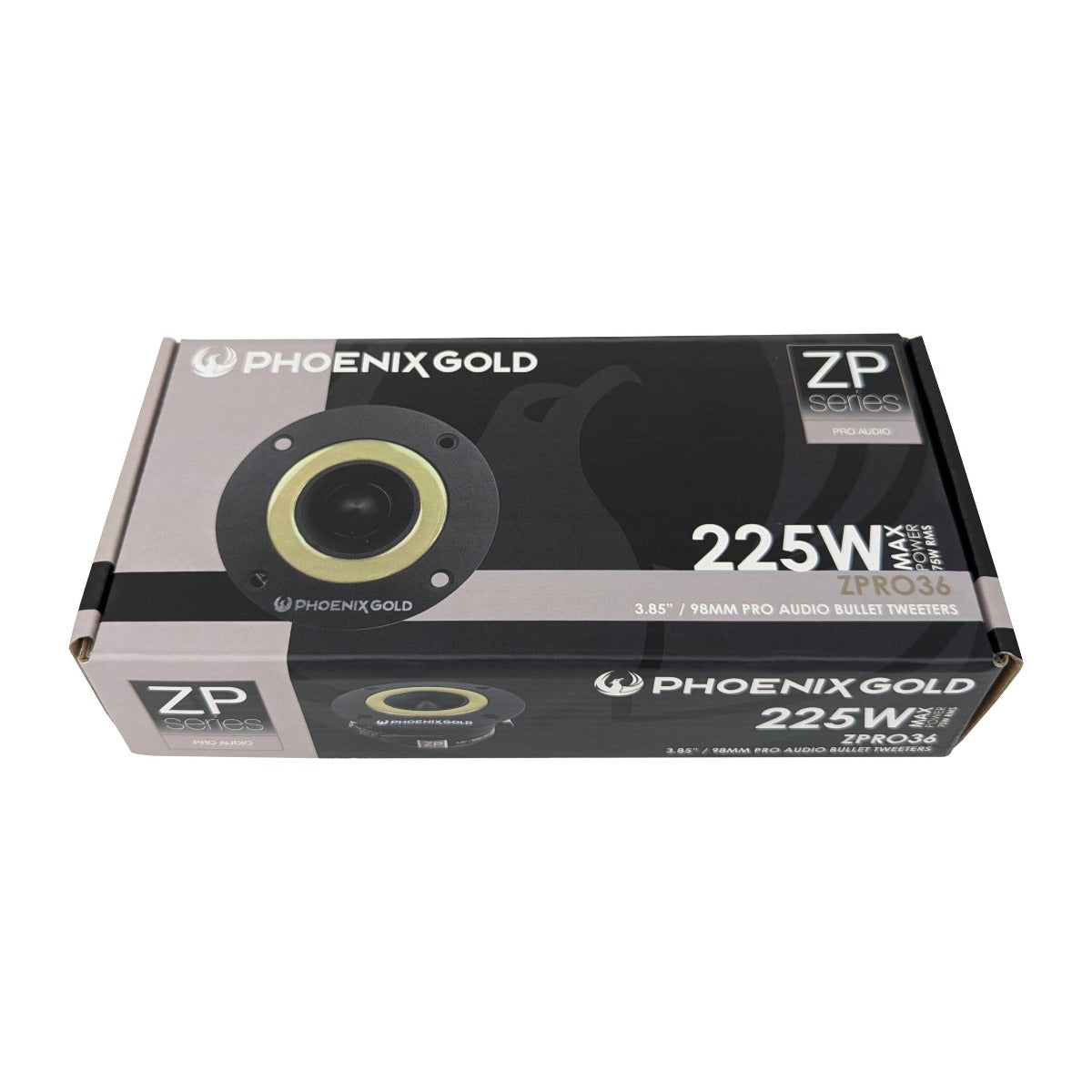 Phoenix Gold ZPRO36 3.6" Pro Audio SPL bullet tweeters with very high output (Pair)