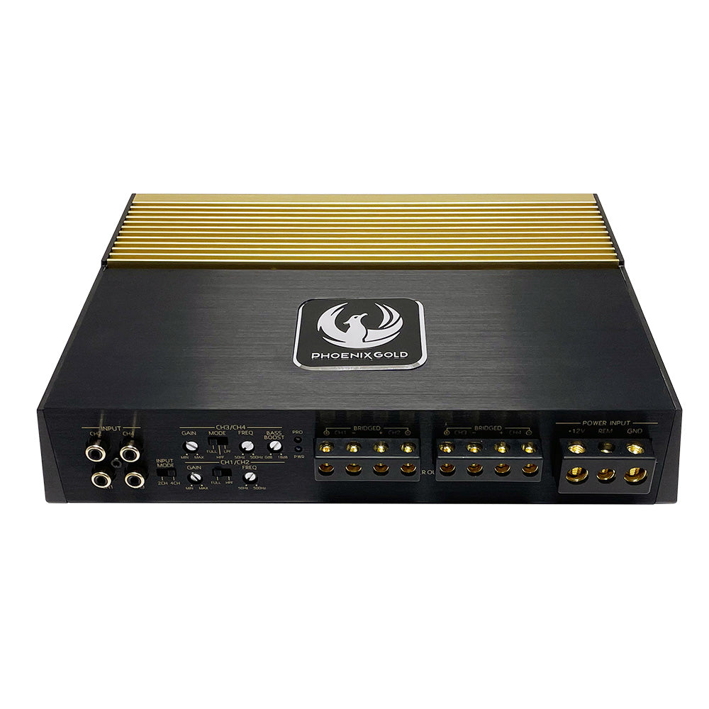 Phoenix Gold ZQ5004 – 4-Channel Class A/B High End Amplifier