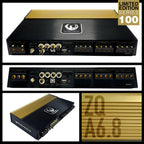 Phoenix Gold ZQA6.8 – 6-Channel High End Amplifier with 8-Channel DSP Limited Edition
