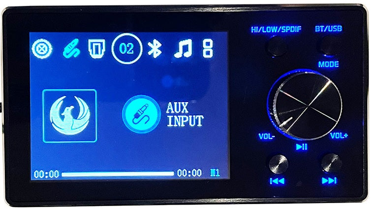Phoenix Gold ZQDCT – 3.2-inch LCD Amplifier Controller for the ZQ DSP