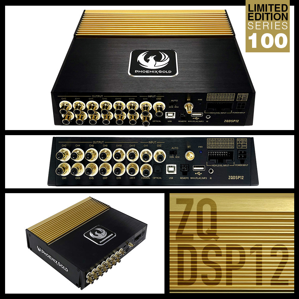 Phoenix Gold ZQDSP12 12-Channel High End Digital Signal Processor Limited Edition