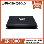Phoenix Gold ZR10001 Z series CLASS D Monoblock Subwoofer Amplifier with 1000W RMS power