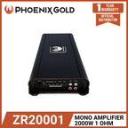 Phoenix Gold ZR20001 NEW Z series Class-D Monoblock with 2000W RMS power