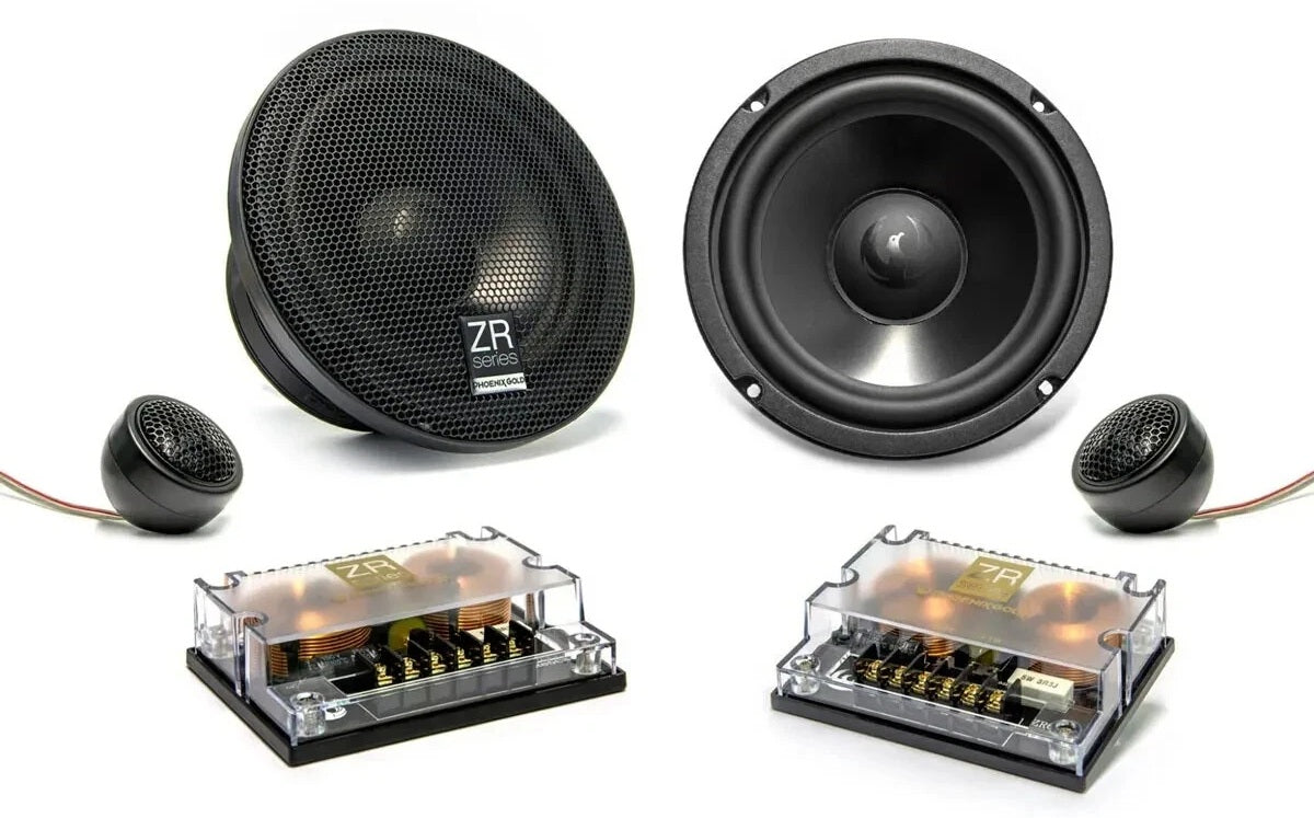 Phoenix Gold ZR65CS ZR Series 6".5 Inch 165mm High Powered Component Speakers 300w