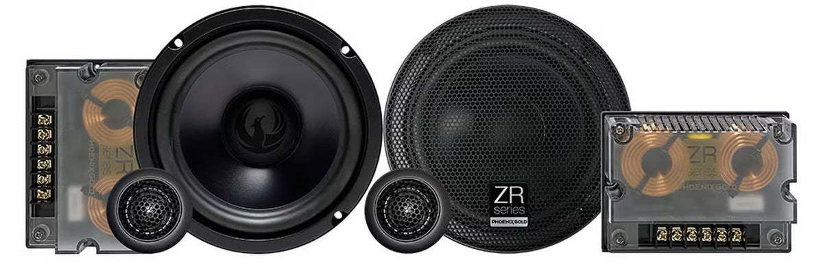 Phoenix Gold ZR65CS ZR Series 6".5 Inch 165mm High Powered Component Speakers 300w