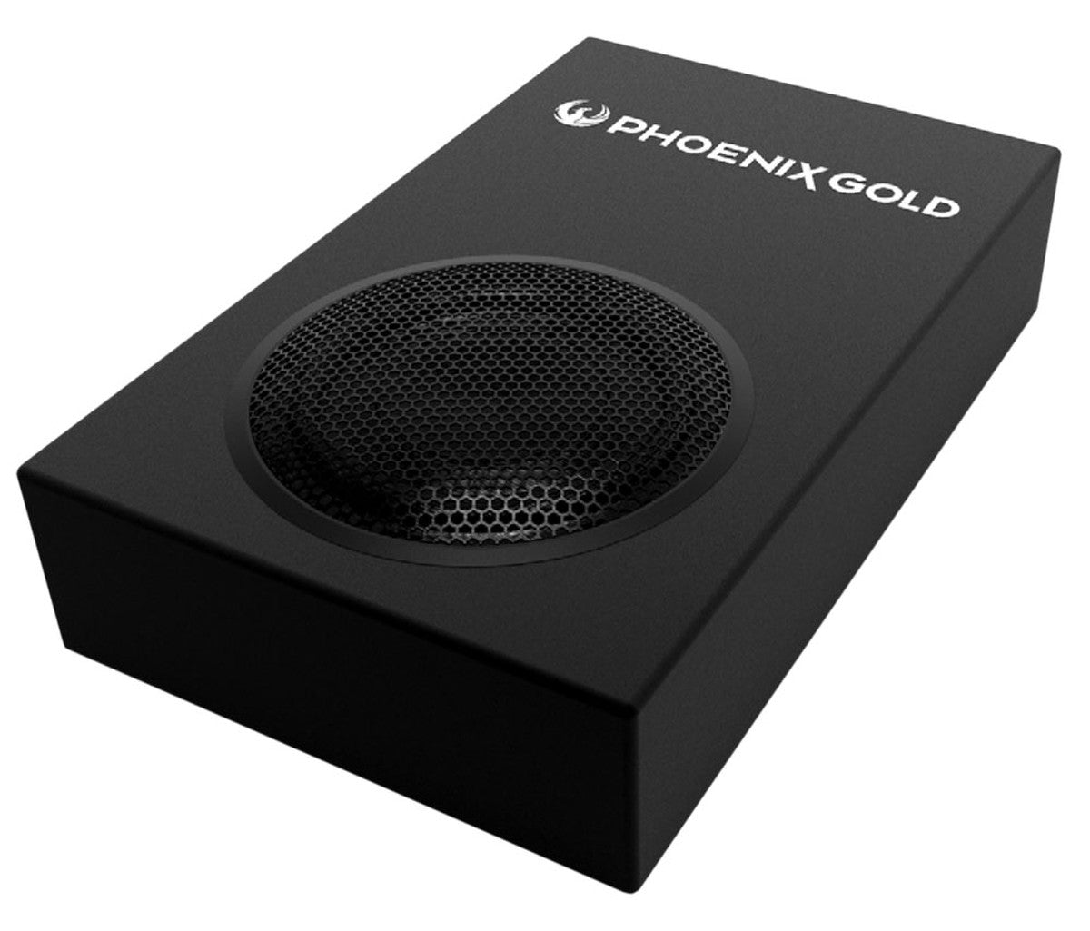 PHOENIX GOLD ZX18PBS 8-Inch Downfire Slim Subwoofer Box 400W Max Power