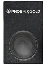 PHOENIX GOLD ZX18PBS 8-Inch Downfire Slim Subwoofer Box 400W Max Power
