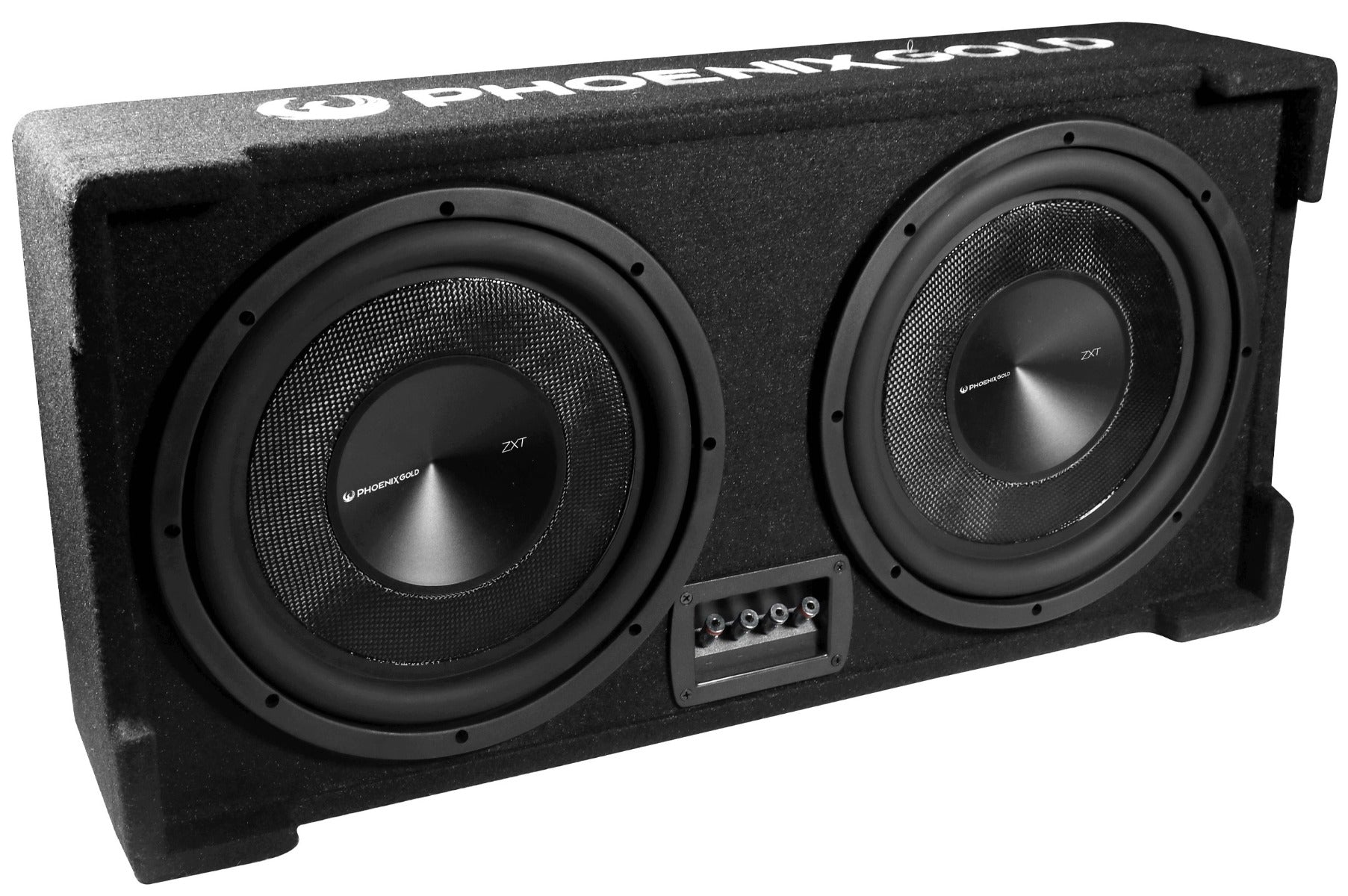 Pheonix Gold ZX212PBS 400W RMS Power Slim Passive Radiator Subwoofer Box