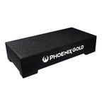 Pheonix Gold ZX28PBS 2 x 8" Subwoofer 250w Slim Passive Bass Box Enclosure