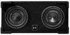 Pheonix Gold ZX28PBS 2 x 8" Subwoofer 250w Slim Passive Bass Box Enclosure