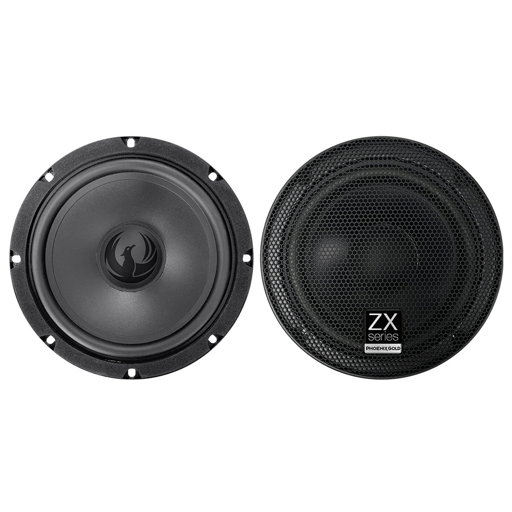 Phoenix Gold ZX65CS ZX Series 6".5 Inch 165mm Car Coponent Speakers 180w