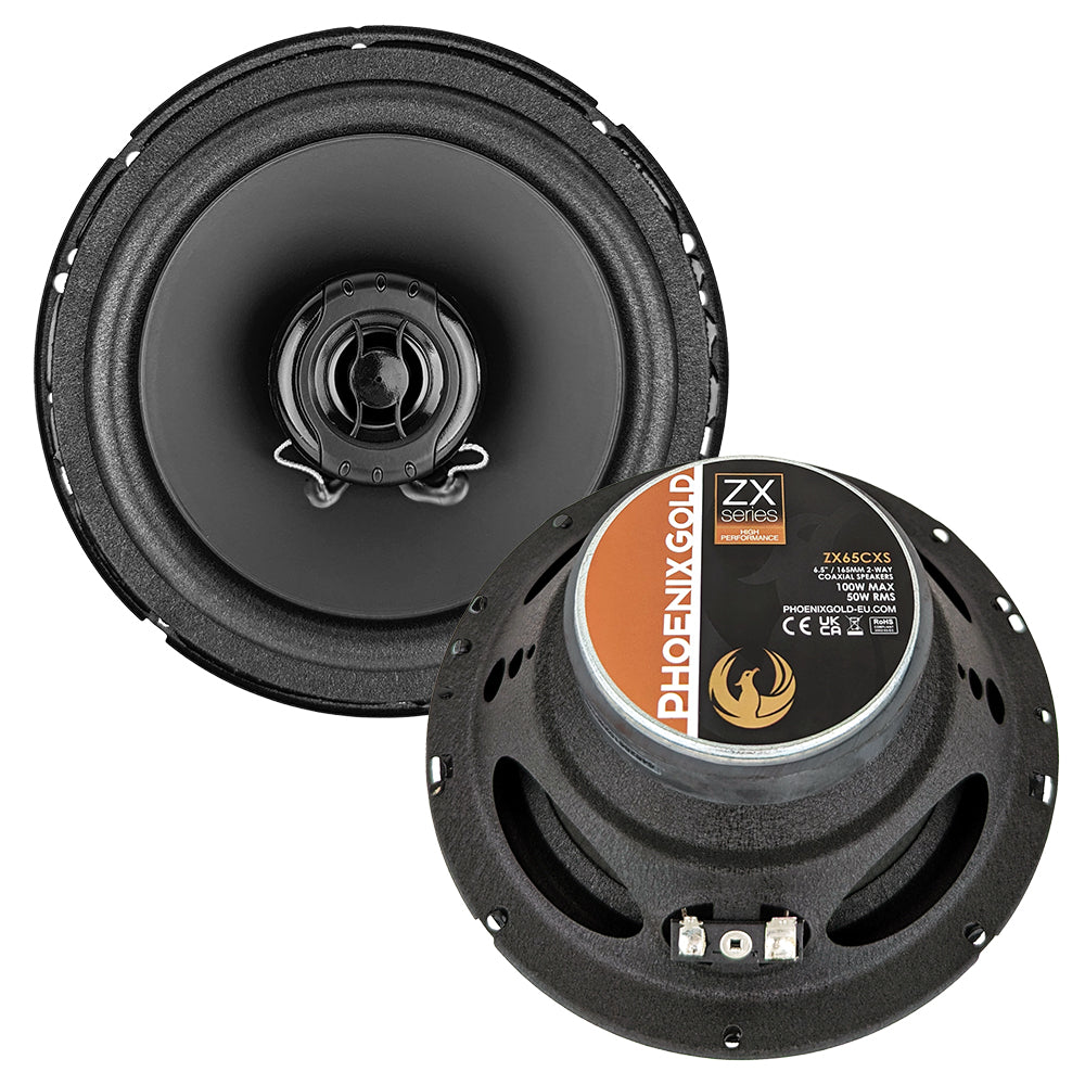 Phoenix Gold ZX65CXS 6.5″ 165mm 2-WAY COAXIAL SPEAKER 100 WATT PEAK