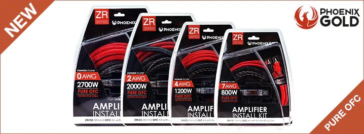 Phoenix Gold ZRK35 Pure OFC amplifier wiring kit CCA 2Gauge (35mm²)