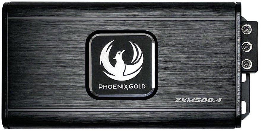 Phoenix Gold ZXM500.4 ZXM series 4 channel Class D Compact Amplifier 1000W power