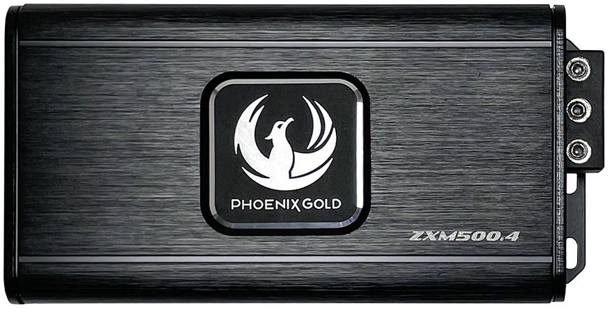 Phoenix Gold ZXMPF3 includes a ZXM500.4 Amplifier ZXMISOT2 Ford ISO-T harness.