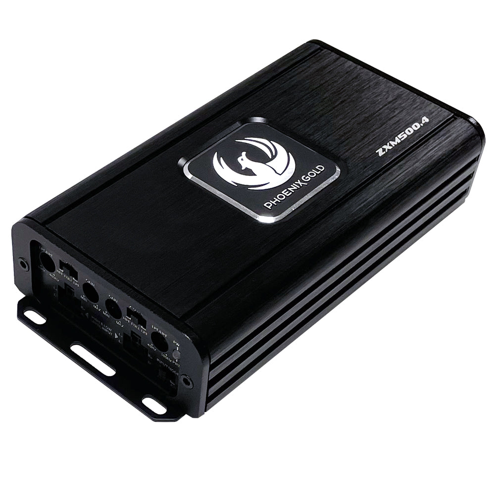 Phoenix Gold ZXM500.4 ZXM series 4 channel Class D Compact Amplifier 1000W power