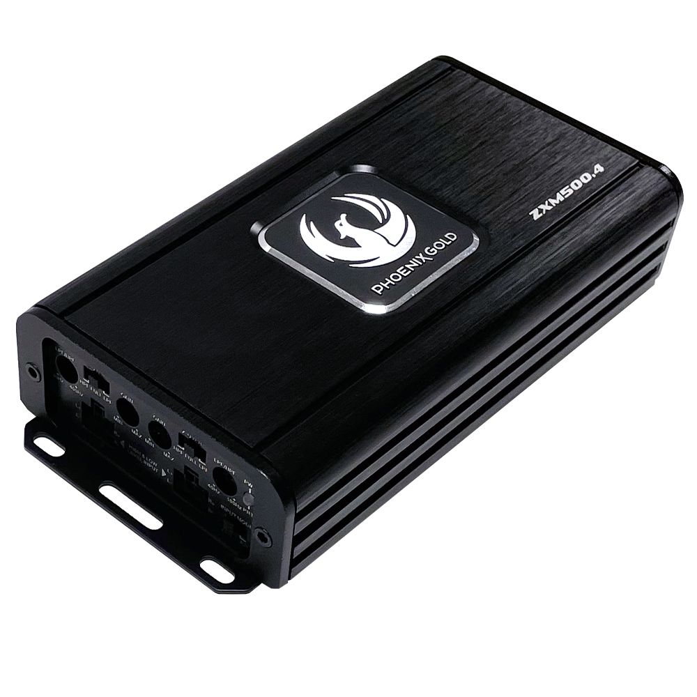 Phoenix Gold ZXMPB1 BMW includes a ZXM500.4 Amplifier ZXMISOT2 ISO-T harness.
