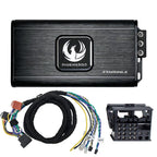 Phoenix Gold ZXMPB1 BMW includes a ZXM500.4 Amplifier ZXMISOT2 ISO-T harness.