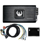 Phoenix Gold ZXMPGM1 includes a ZXM500.4 Amplifier ZXMISOT2 Chevrolet and Opel/Vauxhall ISO-T harness.