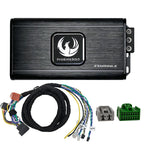 Phoenix Gold ZXMPV2 includes a ZXM500.4 Amplifier ZXMISOT2 Volvo ISO-T harness.