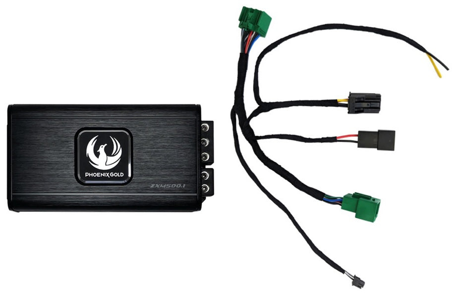 Phoenix Gold ZXMSV1 Volvo XC40 2017-2021 Subwoofer Amplifier includes a ZXM500.1 Amplifier