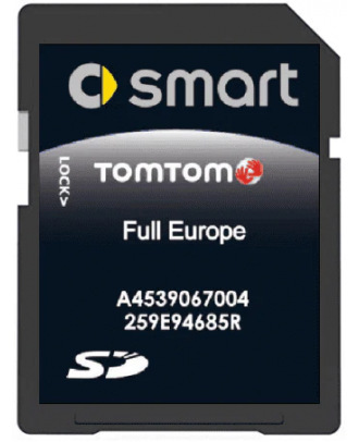 SMART 453 TomTom Cool and Media Navigation Europe 2023 A4539067004