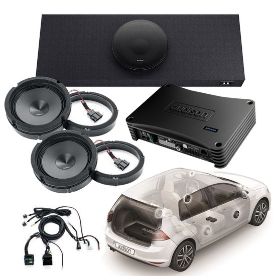 vw golf subwoofer