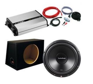 jl audio subwoofer and amp package