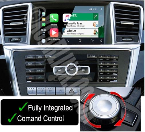 Audio Visual World - Mercedes NTG 4.5 Apple CarPlay Android Auto