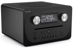 PURE Evoke C-D4 Compact DAB/DAB+ & FM Radio, CD with Bluetooth - Siena Black