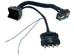 MIB/PQ (52 pin Quad lock) 4 Channel Line Out Converter for Audi, MAN, Renault, Scania, Seat, Skoda, Cupra, Volvo, VW