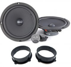 Audi TT 2007-2014 Focal ISU200 8 inch Front Doors Car Speakers Upgrade Kit
