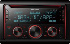 Pioneer FH-S820DAB Double DIN CD Tuner with DAB/DAB+, Bluetooth, Multi Colour Illumination, USB, Spotify
