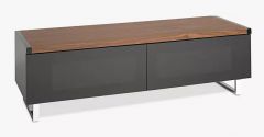 Techlink Panorama 120 DUAL Sided Top (Walnut or Black) all in One Stand