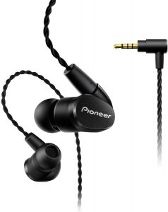 Pioneer SE-CH5T-K Hi-Res Audio Balanced In-ear Headphone - Black