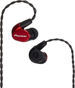 Pioneer SE-CH5T-R Hi-Res Audio Balanced In-ear Headphone - Red