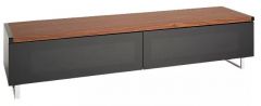 Techlink Panorama 160 DUAL Sided Top (Walnut or Black) all  in One Stand